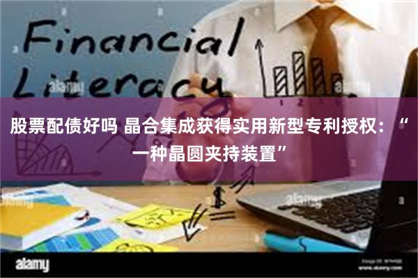 股票配债好吗 晶合集成获得实用新型专利授权：“一种晶圆夹持装置”