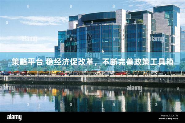 策略平台 稳经济促改革，不断完善政策工具箱